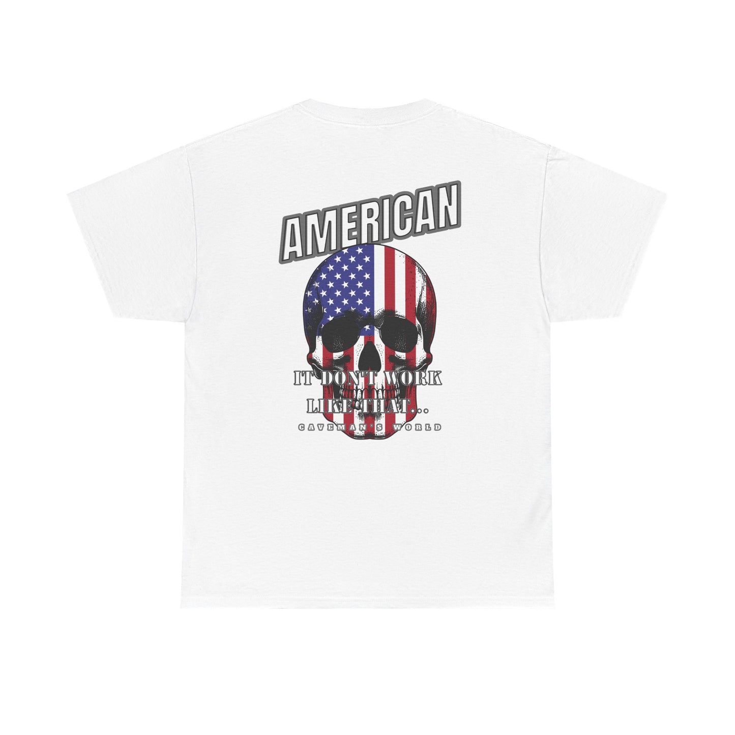 American Pride Graphic Tee - Unisex Heavy Cotton Tee, Casual Outfit, Gift for Patriot, Independence Day, Freedom Lover Apparel