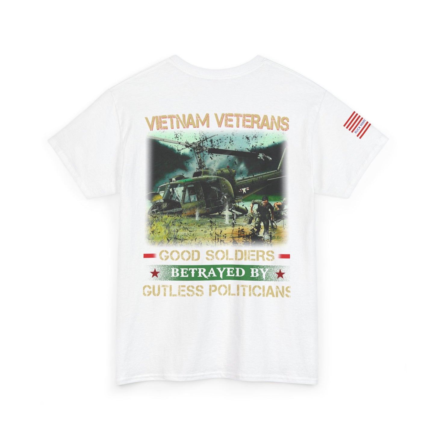 Vietnam Veterans Tribute Tee, Unisex Cotton Shirt, Patriotic Graphic T-Shirt, Military Pride Apparel, Veteran Awareness Clothing