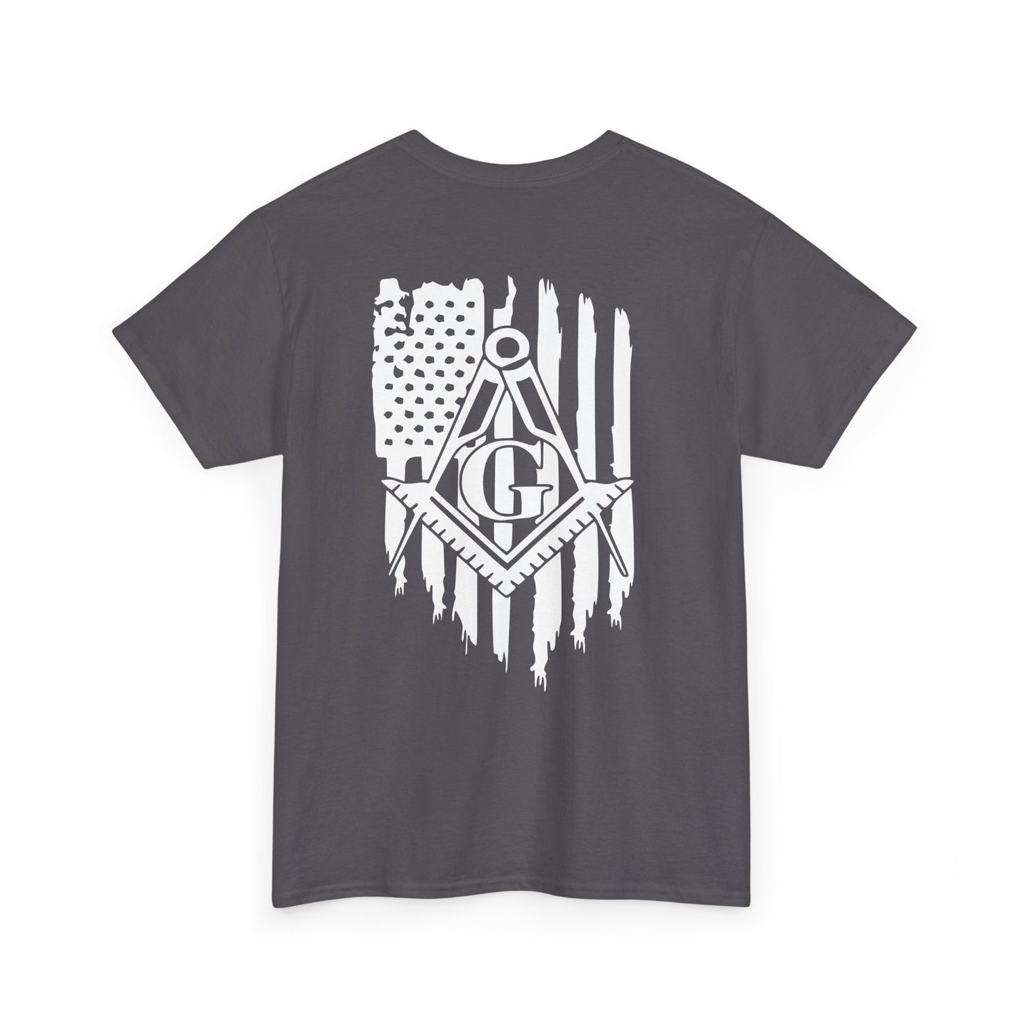 Masonic Freedom Tee, Unisex Heavy Cotton T-Shirt, Perfect for Gifting, Casual Wear, Patriotic Shirt, Freemason Apparel