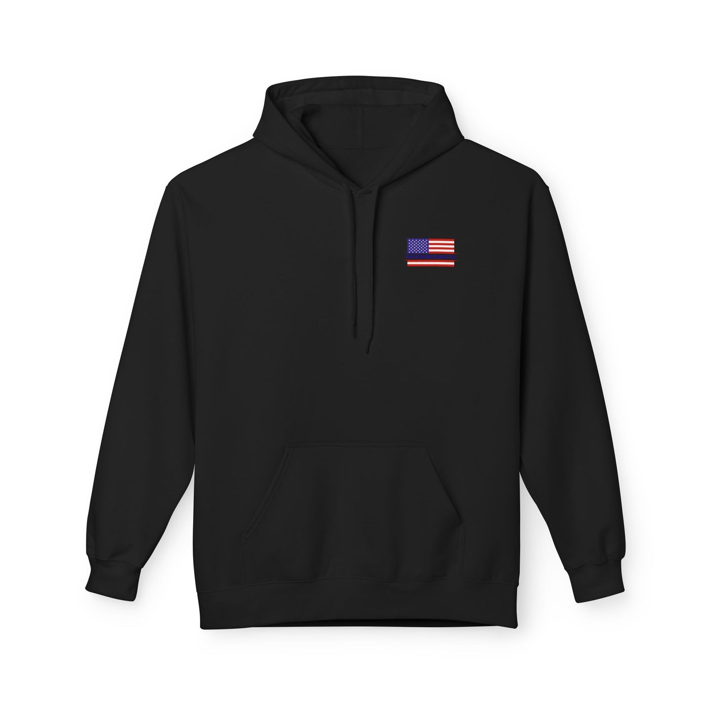 Patriotic Ruck March Militia Hoodie | Unisex Flag Design, Casual Wear, Gift for Veterans, Outdoor Activities, Independence Day