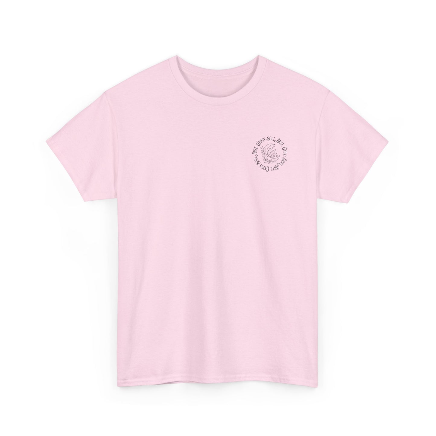 "GypsySoulArte Vibes" Unisex Tee, Gypsy Soul Arte Shirt, Motivational Cotton Shirt, Bohemian Spirit Apparel, Perfect Gift for Yoga Lovers, Casual Everyday Wear