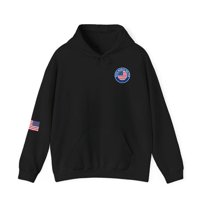 Militia Skull Hoodie – American Flag Tactical Hoodie