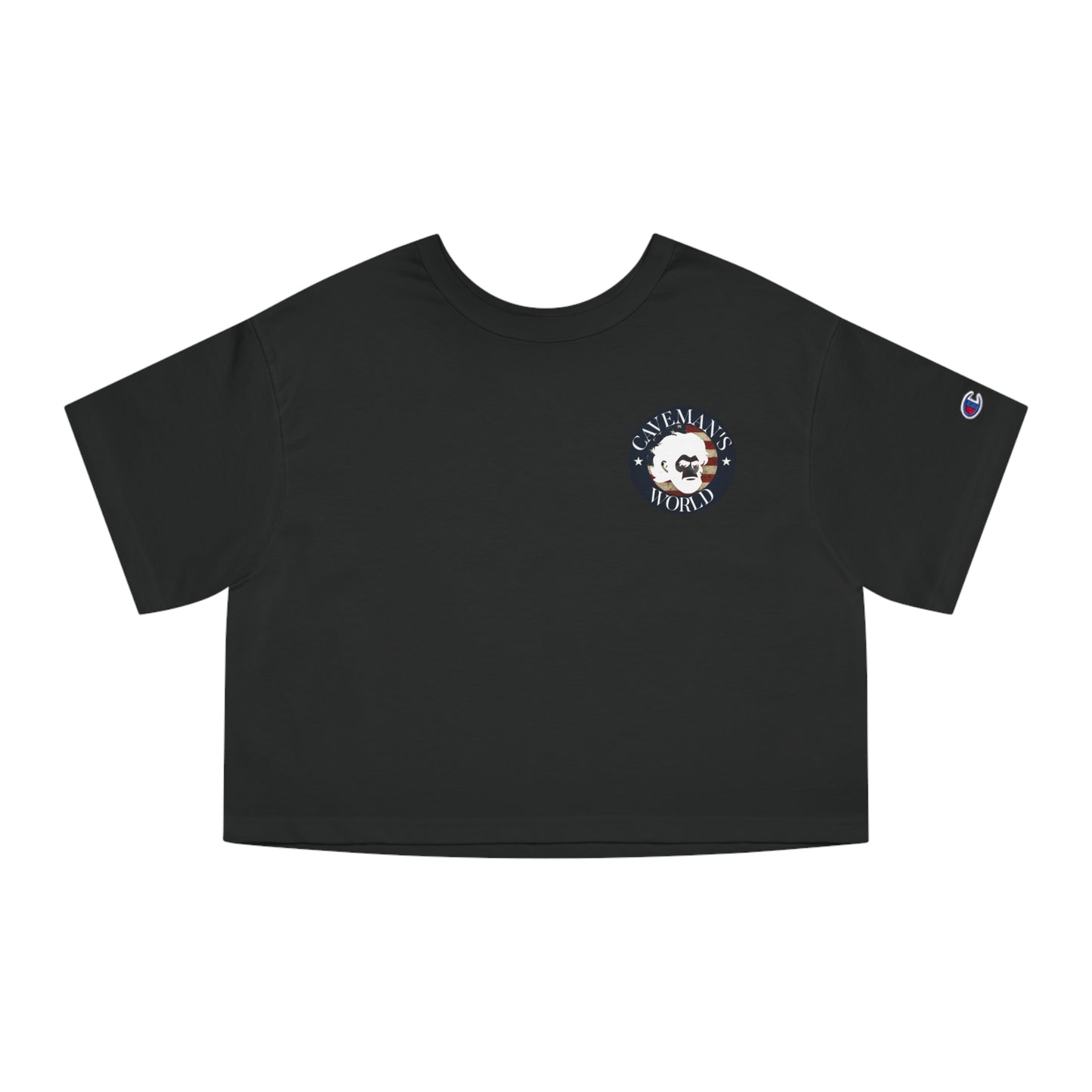 Respect My Flag Cropped T-Shirt — Honoring Sacrifice Military Tribute
