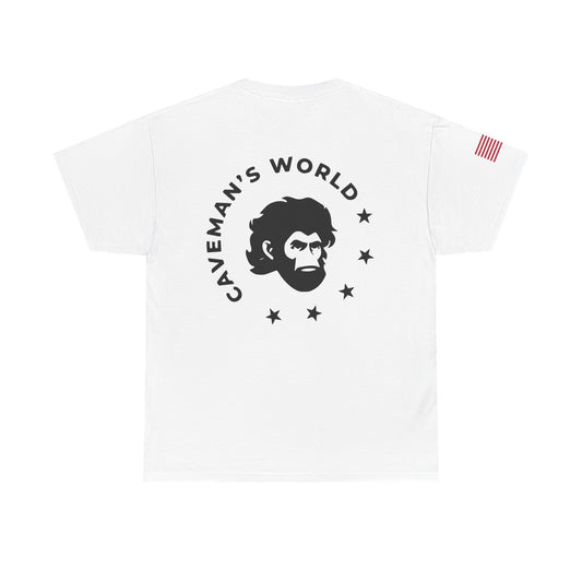 Unisex Heavy Cotton Tee - Casual Graphic Tee Celebrating Individuality, Great for Gifts, Everyday Wear, and inspirational shirt for the gym.