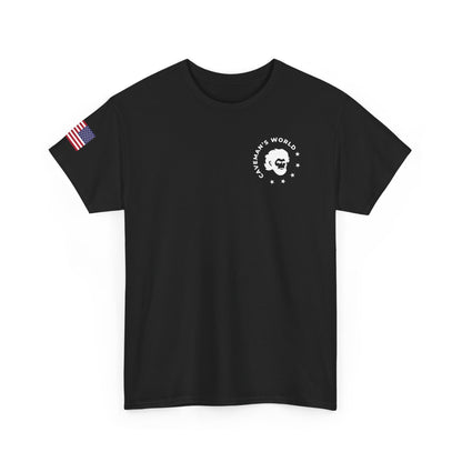 Unisex Heavy Cotton Tee with Gym Motivational Design | Fitness Apparel, Workout Shirt, Casual Wear, Gift for Gym Lovers, Everyday Tee
