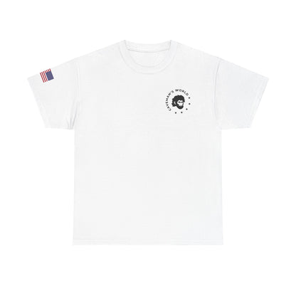 Unisex Heavy Cotton Tee - Casual Graphic Tee Celebrating Individuality, Great for Gifts, Everyday Wear, and inspirational shirt for the gym.