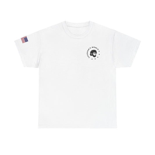 Unisex Heavy Cotton Tee - Casual Graphic Tee Celebrating Individuality, Great for Gifts, Everyday Wear, and inspirational shirt for the gym.