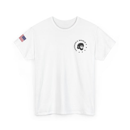 Unisex Heavy Cotton Tee - Casual Graphic Tee Celebrating Individuality, Great for Gifts, Everyday Wear, and inspirational shirt for the gym.