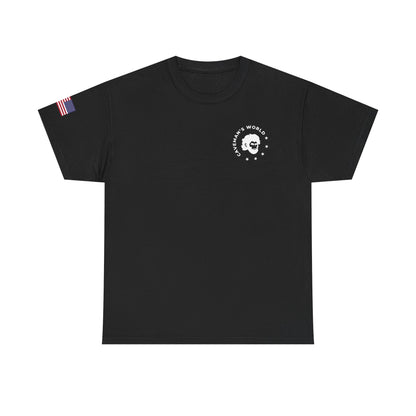 Gym Is My Sanctuary Skull Tee