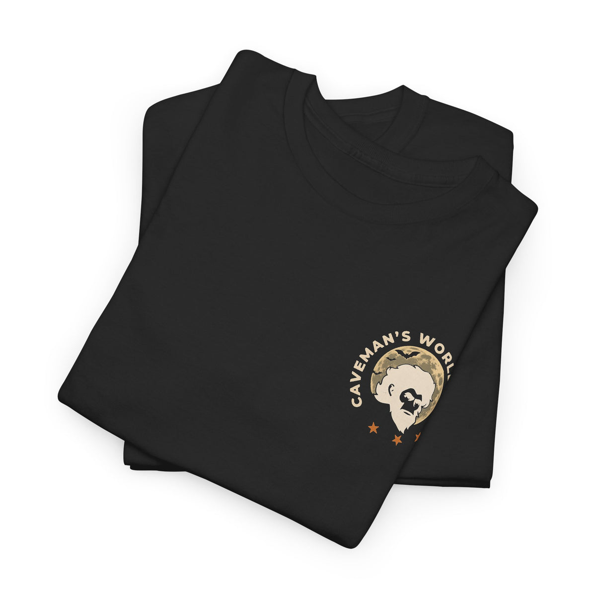 Caveman's World Halloween Tee — Spooky Soldier Pumpkin Graphic T‑Shirt