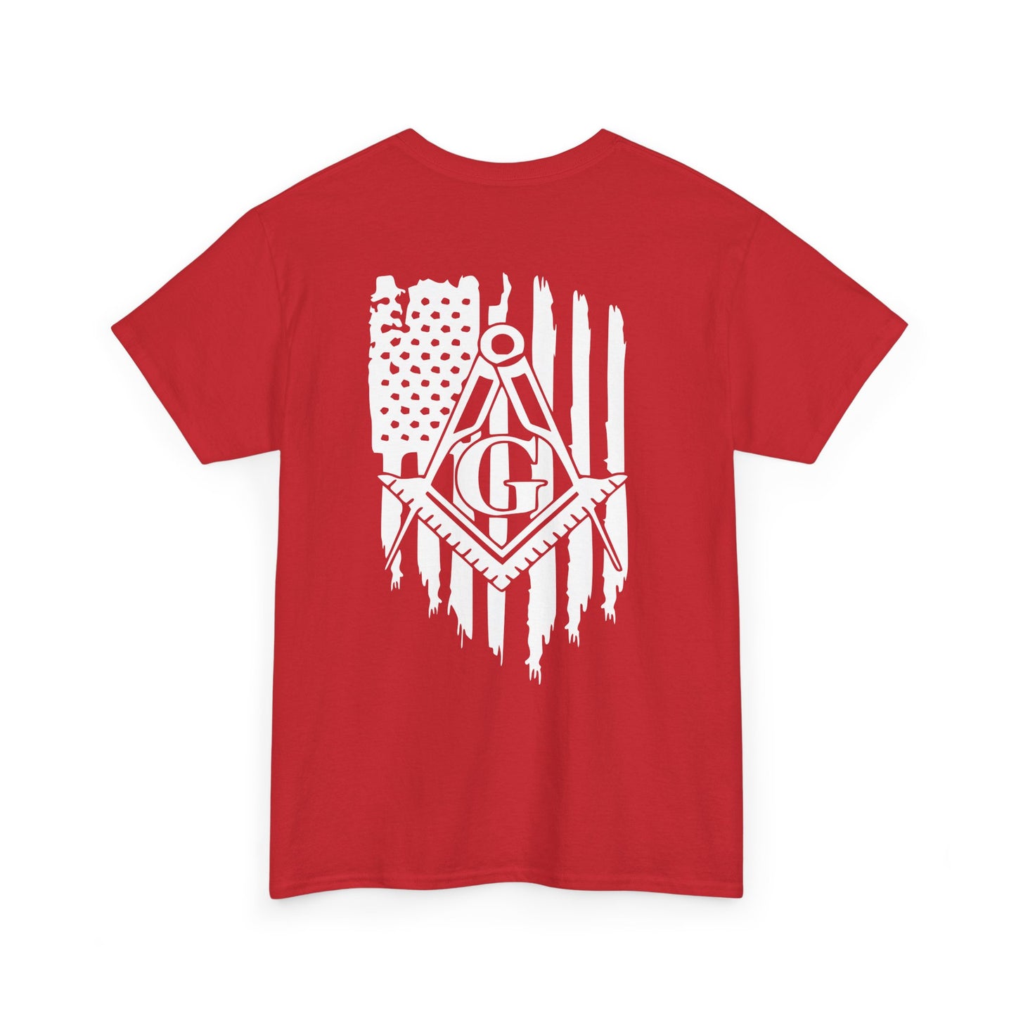 Masonic Freedom Tee, Unisex Heavy Cotton T-Shirt, Perfect for Gifting, Casual Wear, Patriotic Shirt, Freemason Apparel