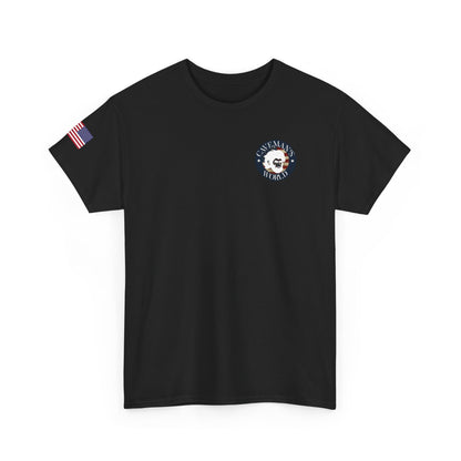Respect My Flag T-Shirt — Honoring Sacrifice Military Tribute Tee