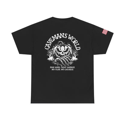 Caveman Vibe Unisex Tee - Motivational Graphic T-Shirt for Fitness Lovers, Workout Gear, Casual Wear, Halloween Style, Gifts for Him/Her