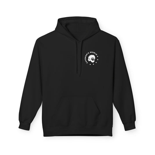 Caveman's World Fleece Hoodie, Unisex Hoodie, Cozy Sweatshirt, Gift for Men, Graphic Pullover, Casual Wear