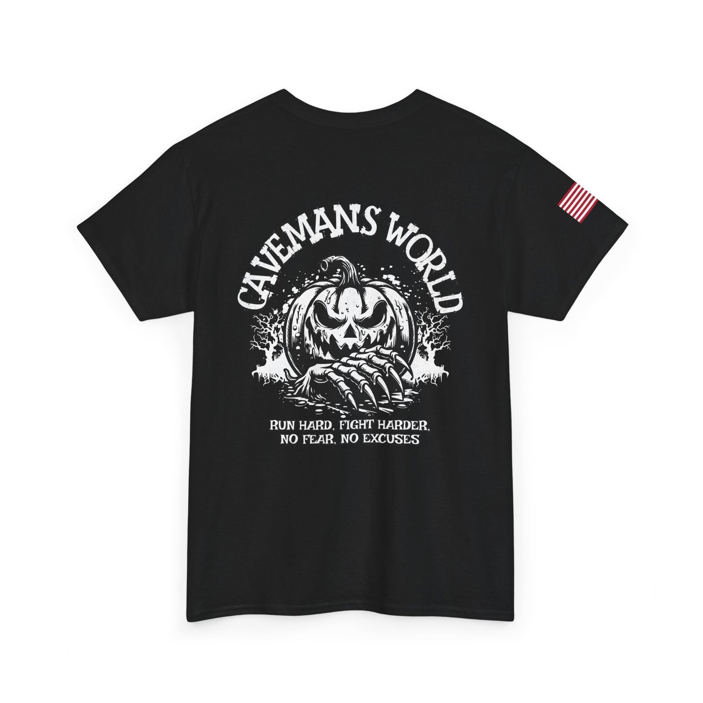 Caveman Vibe Unisex Tee - Motivational Graphic T-Shirt for Fitness Lovers, Workout Gear, Casual Wear, Halloween Style, Gifts for Him/Her