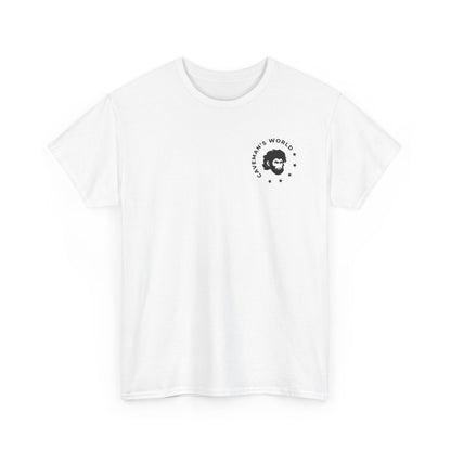 Unisex Heavy Cotton Tee with Positive Vibes Design, Comfortable Everyday Wear, Perfect for Gifts, Casual Outfits, Celebrations, Birthdays