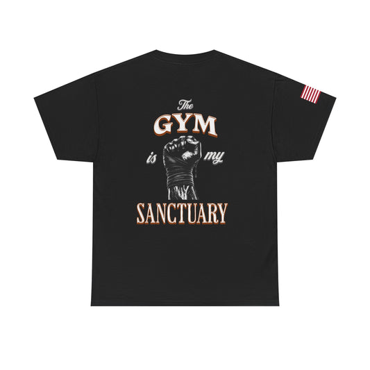 Unisex Heavy Cotton Tee with Gym Motivational Design | Fitness Apparel, Workout Shirt, Casual Wear, Gift for Gym Lovers, Everyday Tee