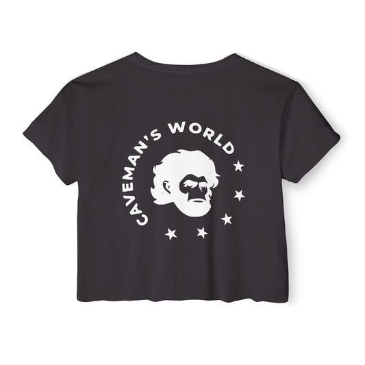 Festival-Ready Women's Crop Top, Perfect for Summer Events, Concerts, Casual Outings, Vintage Vibe, Unique Gift Idea