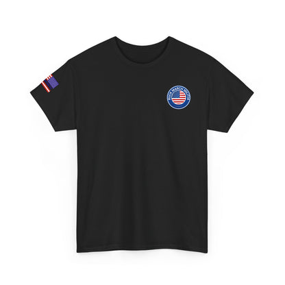 Patriotic Unisex Heavy Cotton Tee | Ruck March Militia Tee, Casual Wear, Gift for Veterans, 4th of July, Outdoors